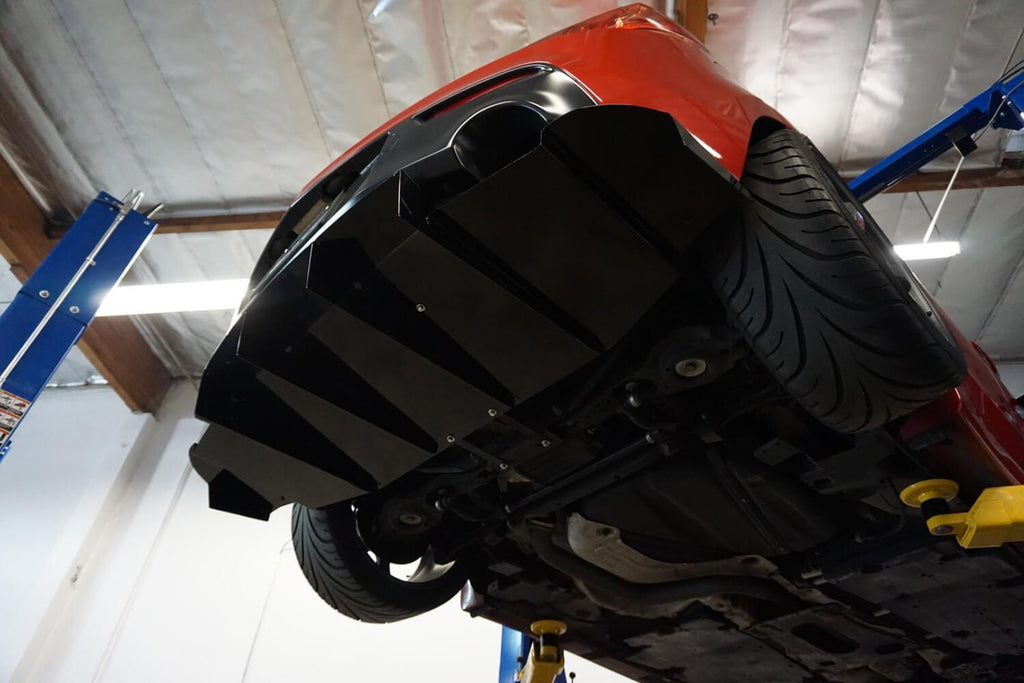 2010-2013 Mazda Speed 3 Diffuser - Aeroflowdynamics