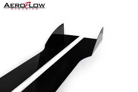 2008-2013 INFINITI G37 COUPE SIDE SKIRT EXTENSION V2 - AeroflowDynamics