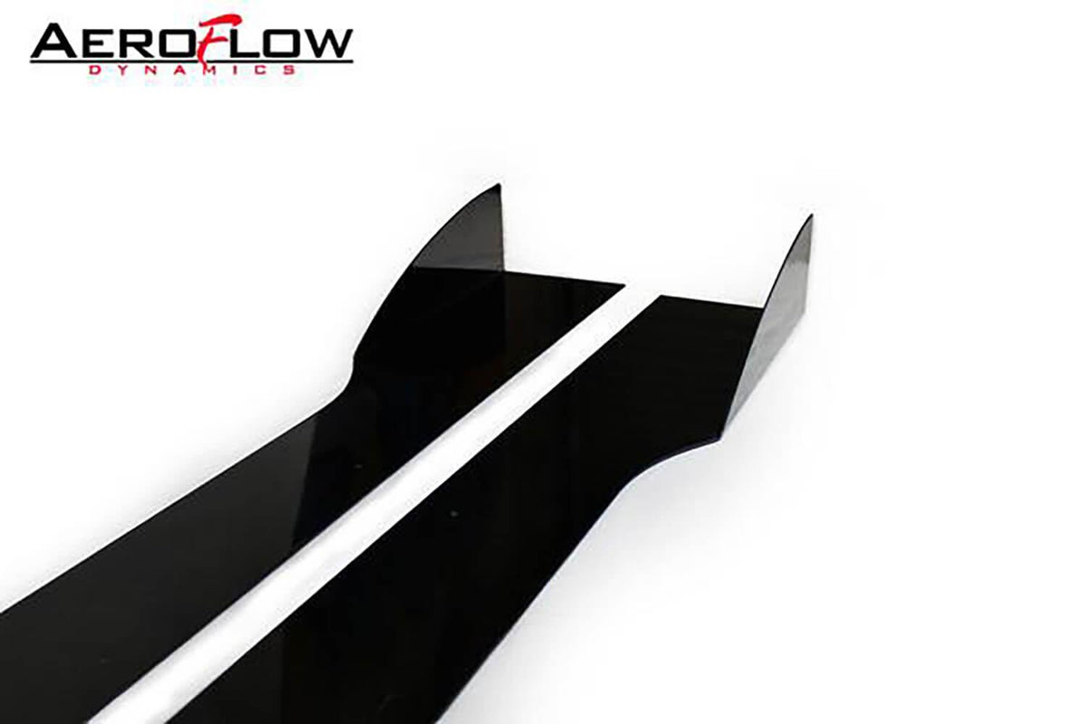 2008-2013 INFINITI G37 COUPE SIDE SKIRT EXTENSION V2 - AeroflowDynamics