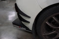 2011 - 2014 Subaru Wrx/Sti Rear Canards (Hatchback) - Aeroflowdynamics