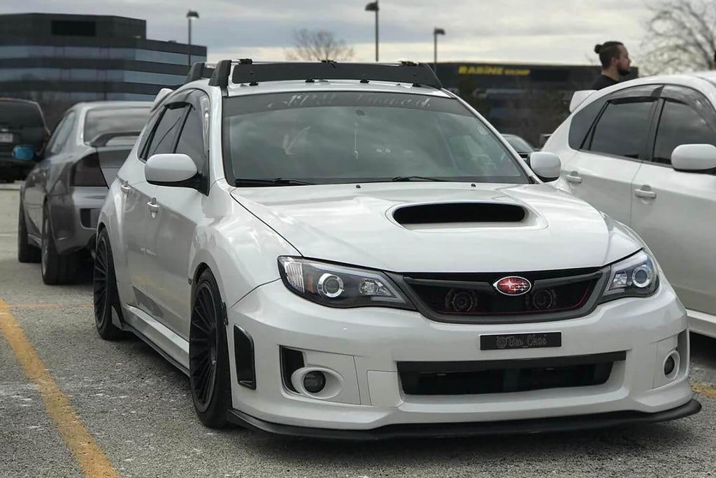 2008 - 2014 Subaru Wrx/Sti Side Skirt Extensions V2 - Aeroflowdynamics