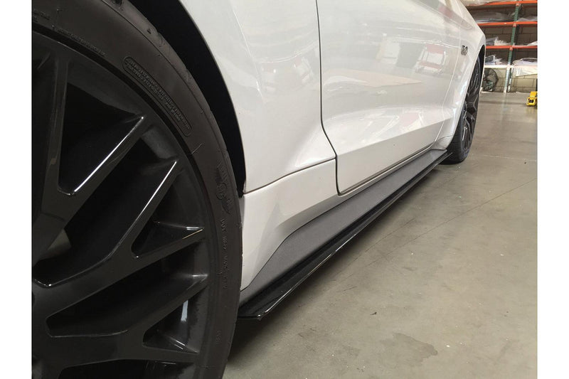 2015-2018 Ford Mustang Side Skirt Extension V1 - Aeroflowdynamics