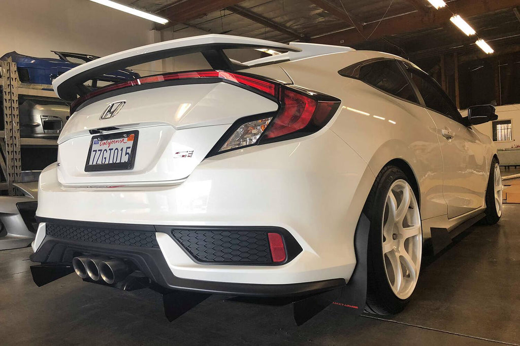 Honda Civic Si Coupe Diffuser 2017+ - Aeroflowdynamics