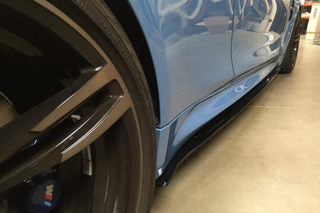 13-18 BMW F80, F82, F32, and F30 M3, M4 SIDE SKIRT V1 - AeroflowDynamics