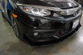 2016-2019 Honda Civic Sedan Splitter V2 - Aeroflowdynamics