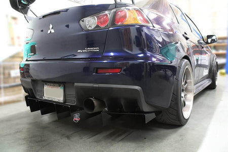 MITSUBISHI EVOX DIFFUSER V2 2007-2015 - Aeroflowdynamics