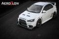 2007-2015 Mitsubishi Evo X Front Splitter V3 - Aeroflowdynamics