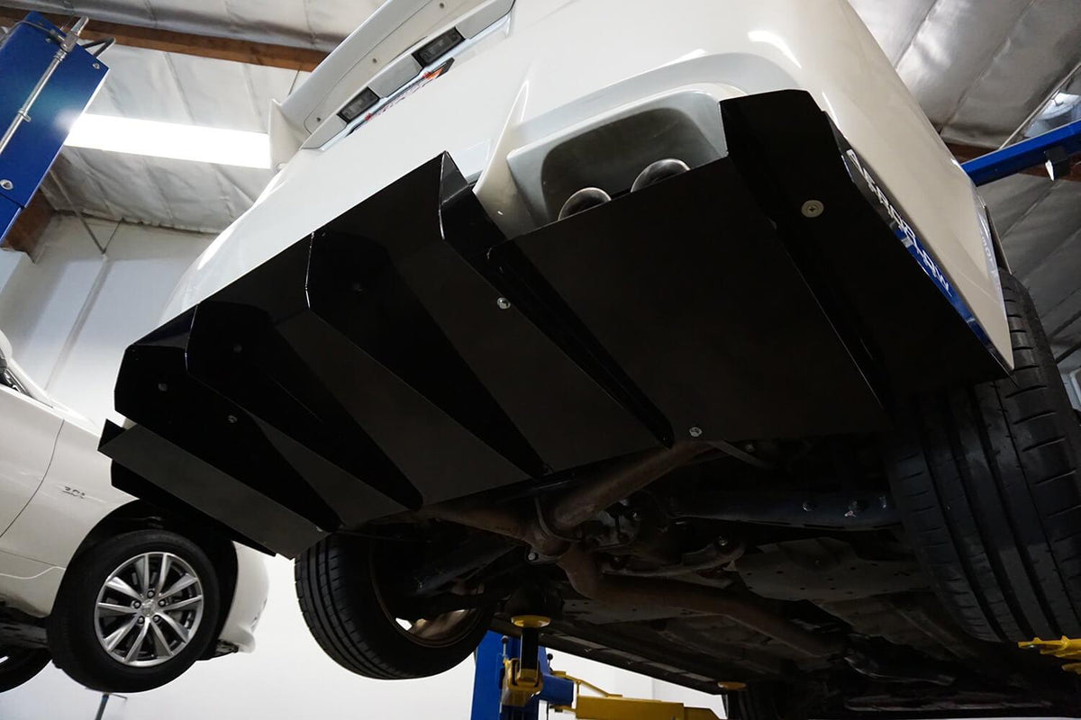 2011-2014 Subaru WRX STI Rear Diffuser V2 (Sedan Only) - AeroflowDynamics