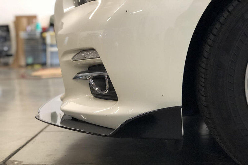 2016-2018 INFINITI Q50 V2 SPLITTER ( NON SPORT BUMPER) - Aeroflowdynamics