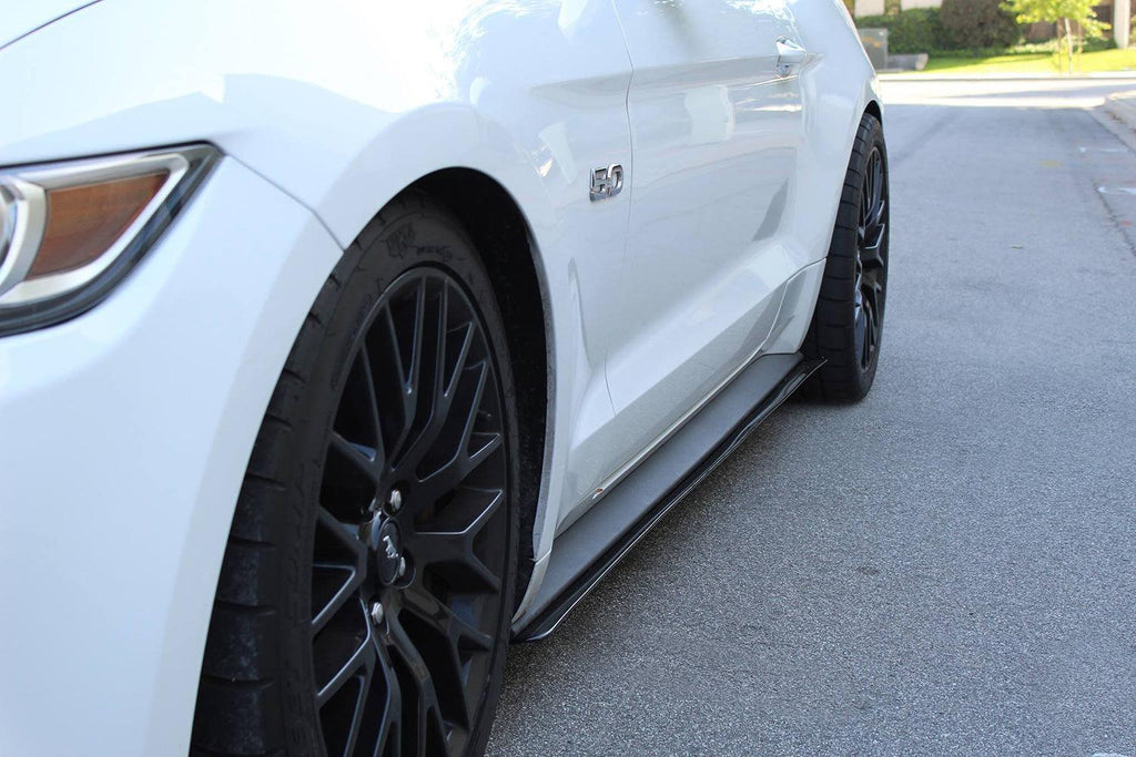 2015-2018 Ford Mustang Side Skirt Extension V1 - Aeroflowdynamics