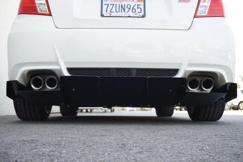 2011-2014 Subaru Wrx/Sti Rear Diffuser (Sedan) V2 - Aeroflowdynamics