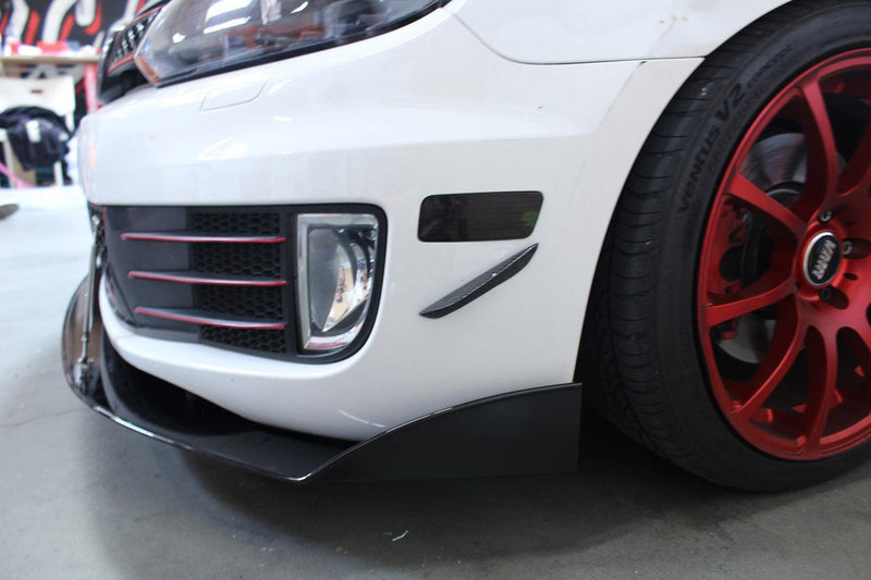 2010-2013 Volkswagen Golf Gti Front Splitter V2