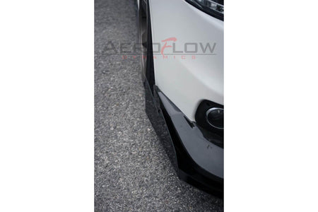 2007-2015 Mitsubishi Evo X Front Splitter V3 - Aeroflowdynamics