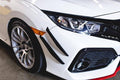 2017 Honda Civic Hatch/Coupe/Sedan/Si Canards V2