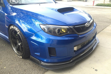 2008-2014 Subaru Wrx/Sti Carbon Fiber Splitter - Aeroflowdynamics