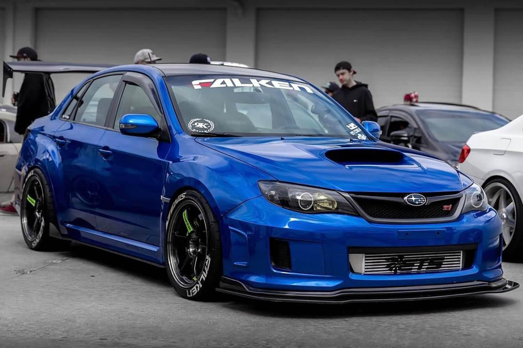 2008 - 2014 Subaru Wrx/Sti Side Skirt Extensions V2 - Aeroflowdynamics