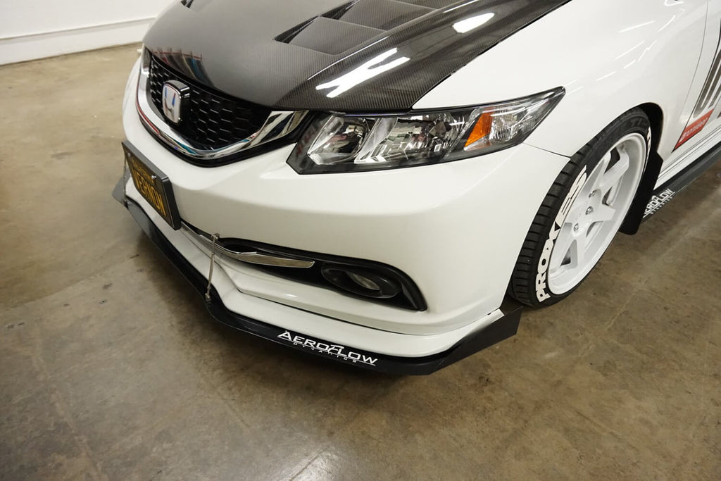 HONDA CIVIC SI SEDAN SPLITTER V2 2012-2015 - Aeroflowdynamics