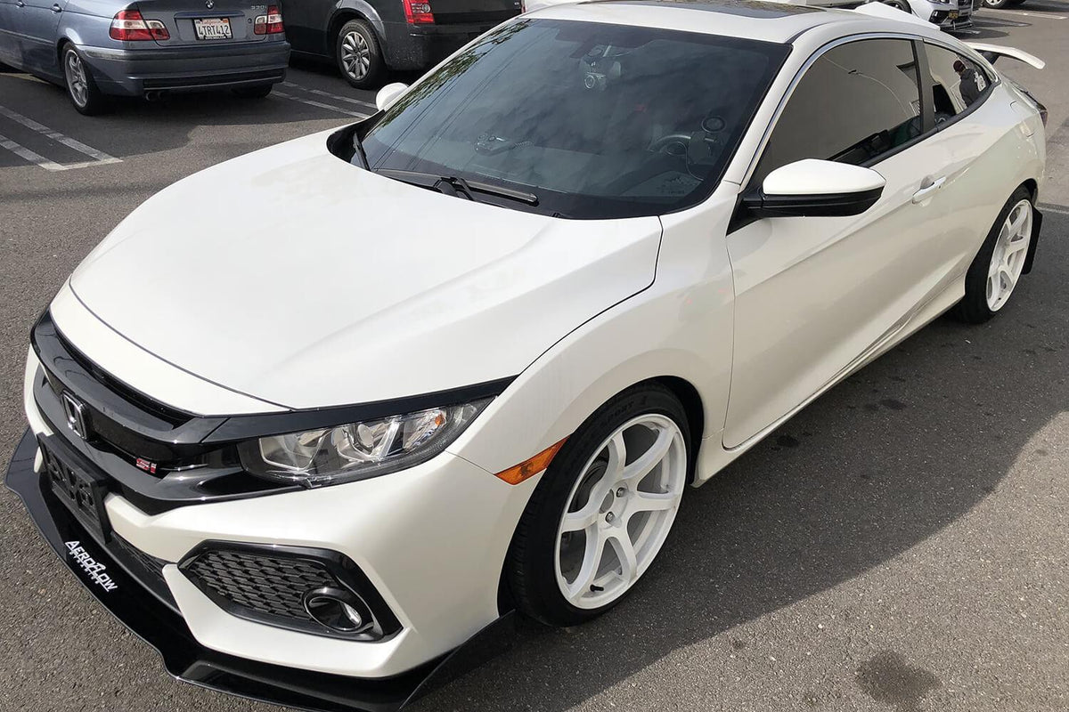 2017-2021 Honda Civic Splitter  ([Hatchback, Si Coupe, Si Sedan] ) V2 - Aeroflowdynamics