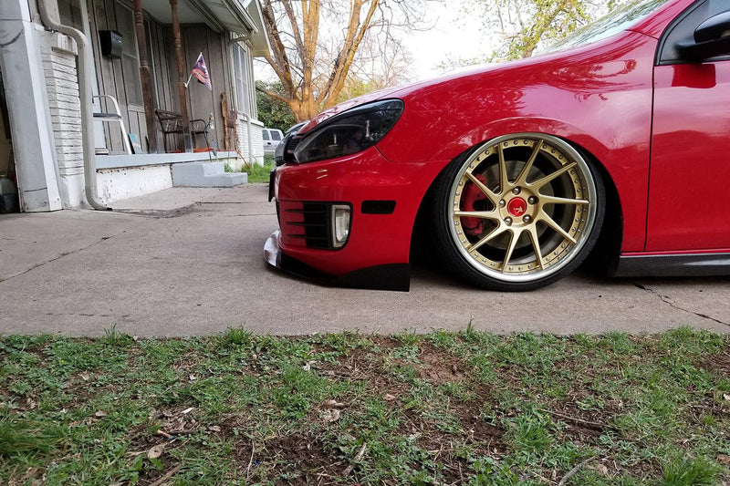 2010-2013 Volkswagen Golf Gti Front Splitter V2