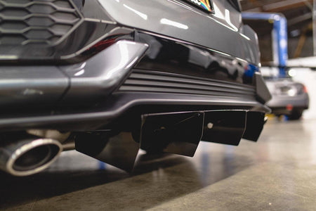 2017-2019 Honda Civic Rear Diffuser (Hatch [Non Sport] ) - Aeroflowdynamics