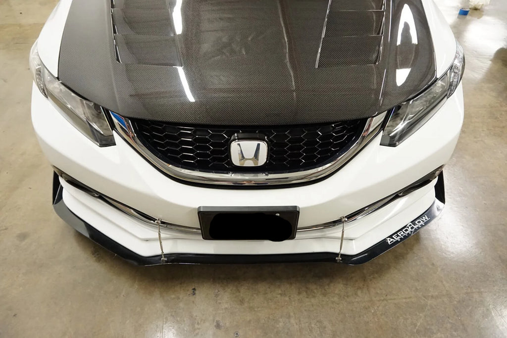 HONDA CIVIC SI SEDAN SPLITTER V2 2012-2015 - Aeroflowdynamics