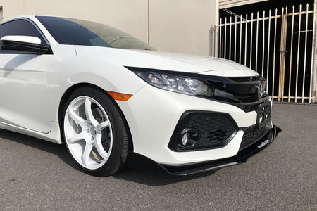 2017-2019 Honda Civic Splitter  ([Hatchback, Si Coupe, Si Sedan] ) V2 - Aeroflowdynamicsa2017-2021 Honda Civic Splitter  ([Hatchback, Si Coupe, Si Sedan] ) V2 - Aeroflowdynamics