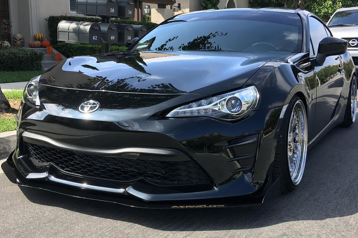 2017-2020 Toyota Gt86 V2 Splitter - AeroflowDynamics