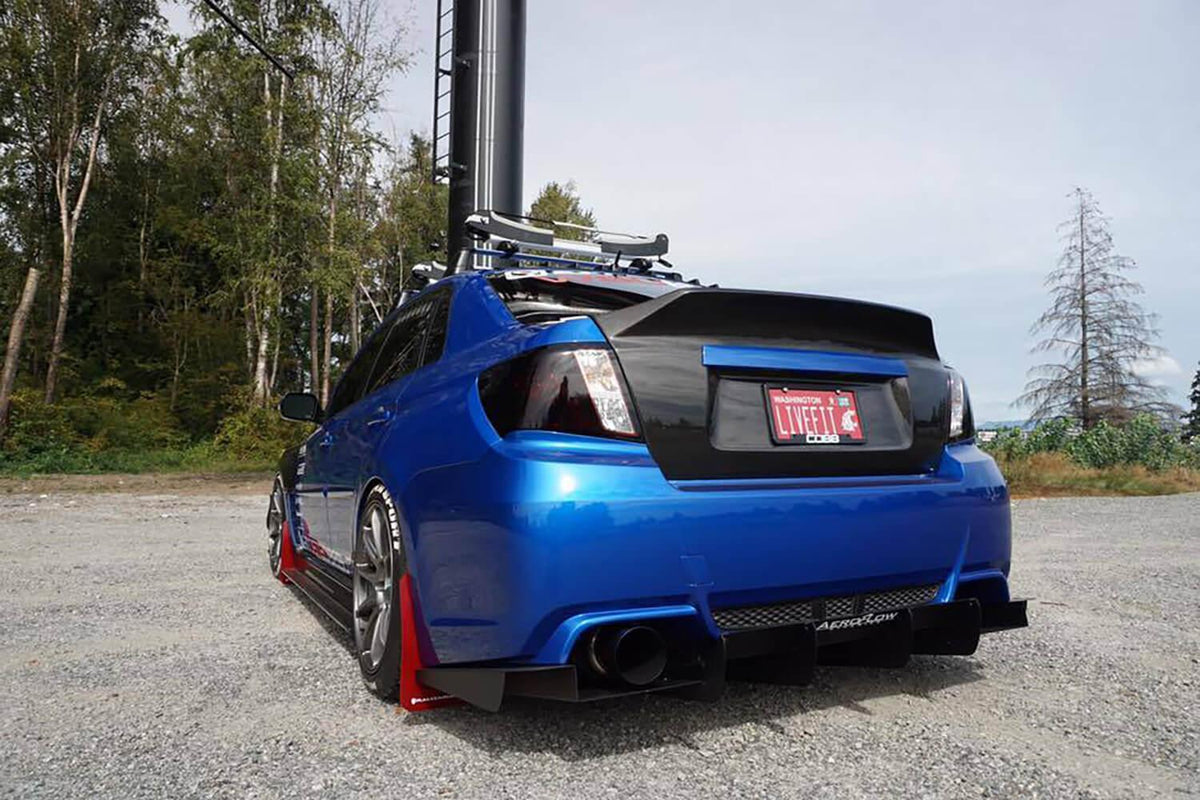 2011-2014 Subaru Wrx/Sti Rear Diffuser (Sedan) V1 - Aeroflowdynamics