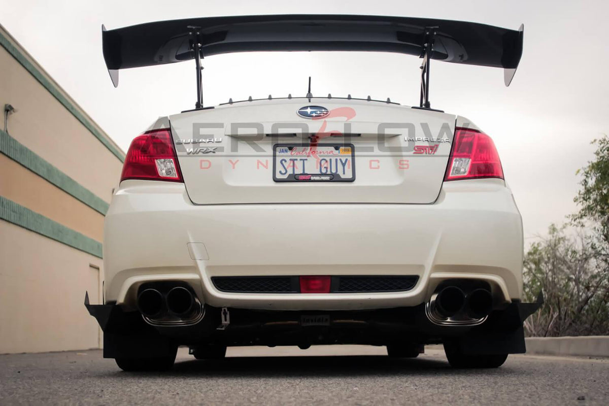 2008-2014 Subaru Wrx / Sti Rear Spat Extension V2 ( Sedan) - Aeroflowdynamics