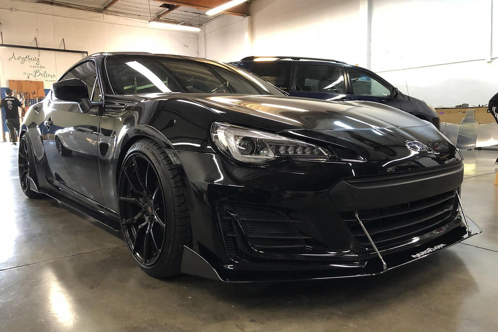 2013 - 2019 Subaru Brz Front Splitter V2 - Aeroflowdynamics