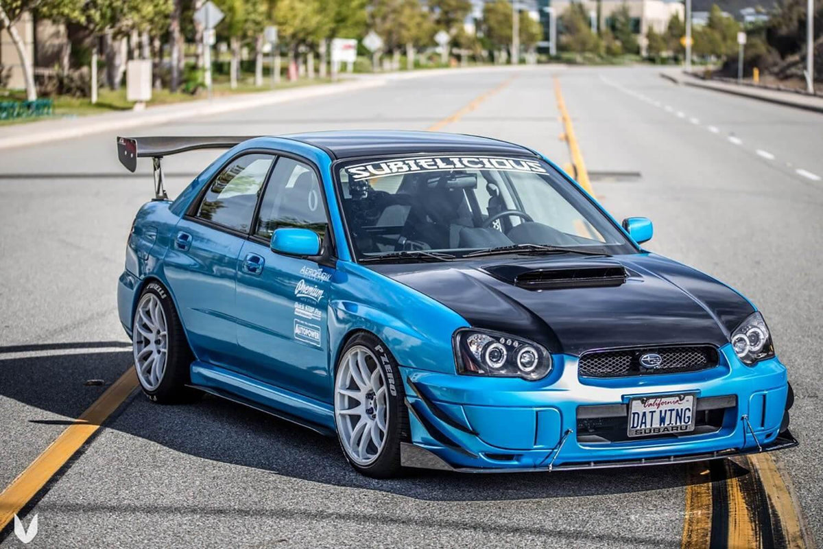 2004-2005 Subaru Wrx/Sti Canards V2 - AeroflowDynamics