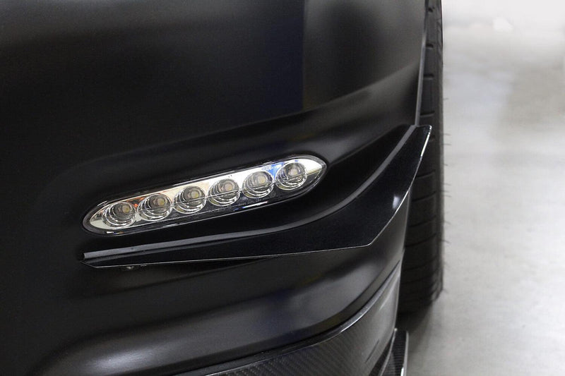 2012-2016 Nissan GT-R Canards V1