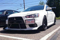 2007-2015 Mitsubishi Evo X Front Splitter V2 - Aeroflowdynamics