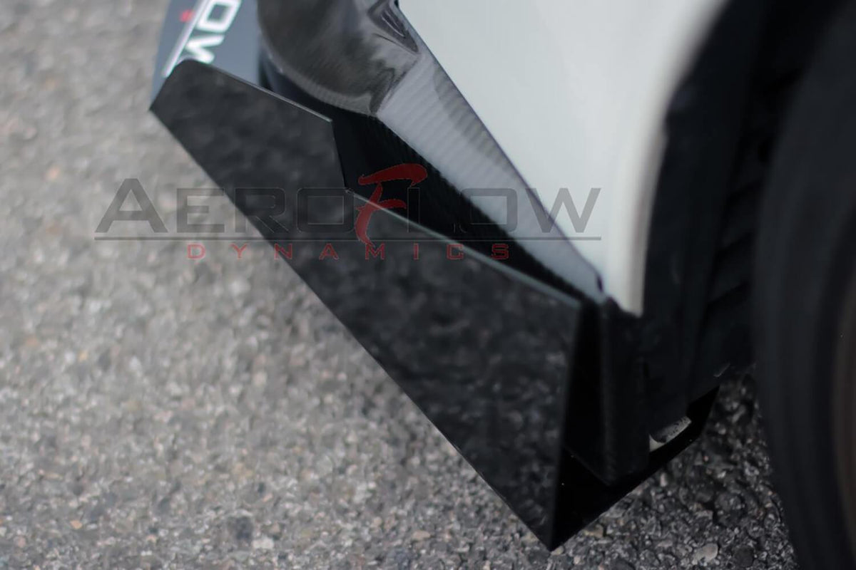 2007-2015 Mitsubishi Evo X Front Splitter V3 - Aeroflowdynamics