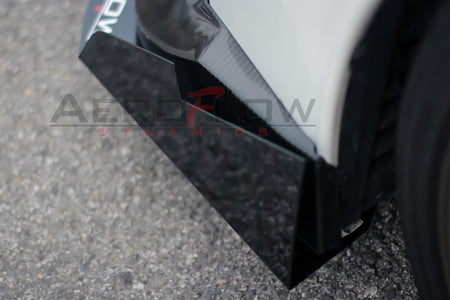 2007-2015 Mitsubishi Evo X Front Splitter V3 - Aeroflowdynamics