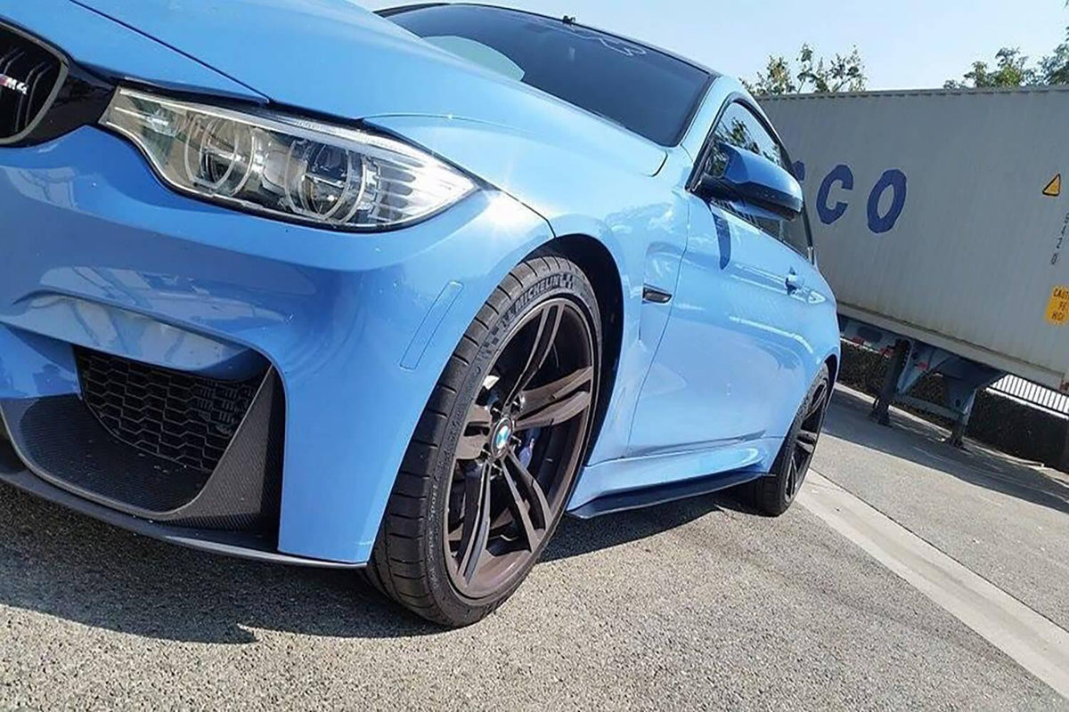 2013-2020 Bmw Side Skirt Extension V1 ( F80, F82, F32, And F30 M3, M4) - Aeroflowdynamics