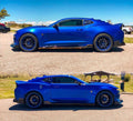 2016-2021 Chevrolet Camaro 6 Gen Side Skirt Extensions V2