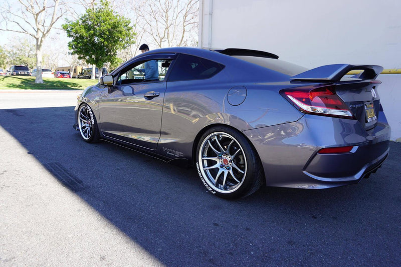 2012-2015 Honda Civic Si Side Skirt Extension V2 (Coupe) - Aeroflowdynamics