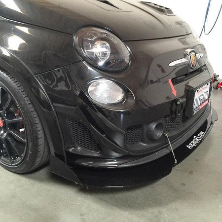 Fiat 500 Abarth Front Splitter V2 - AeroflowDynamics