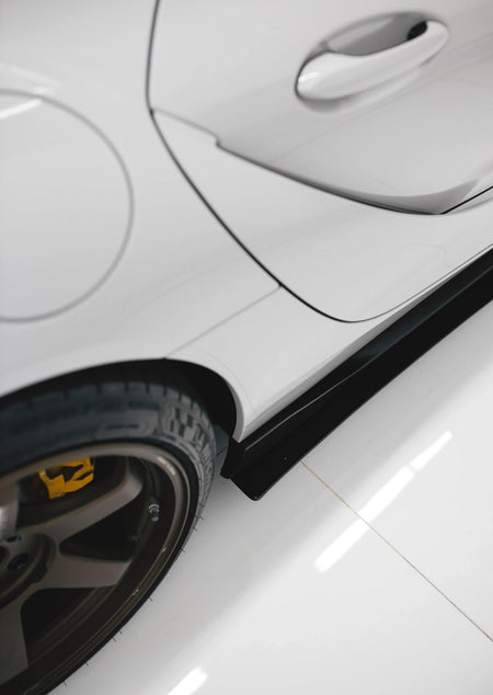 2020+ Toyota Supra A90 Side Skirt Extensions V1 - Aeroflowdynamics