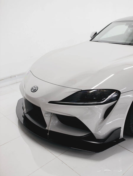 2020+ Toyota Supra A90 Front Splitter V1 - Aeroflowdynamics