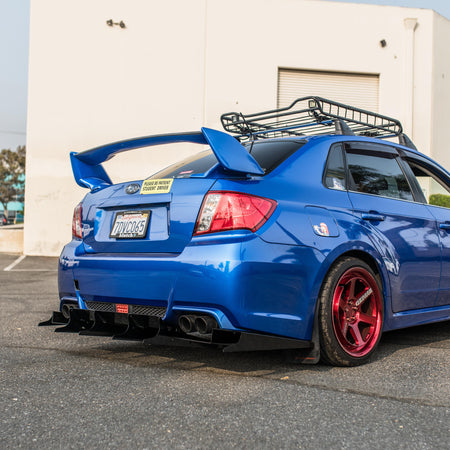 2011-2014 Subaru Wrx/Sti Rear Diffuser (Sedan) V5 - AeroflowDynamics