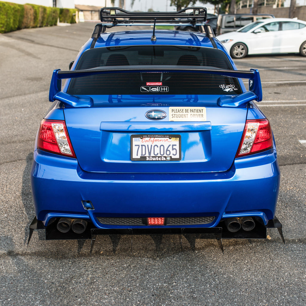2011-2014 Subaru Wrx/Sti Rear Diffuser (Sedan) V5 - AeroflowDynamics