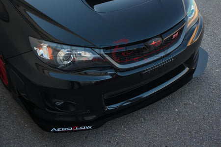 2008-2014 SUBARU WRX/STI  FRONT SPLITTER V2 - AeroflowDynamics