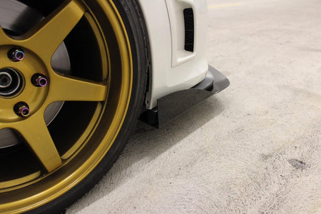 2008-2014 SUBARU WRX/STI  FRONT SPLITTER V2 - AeroflowDynamics