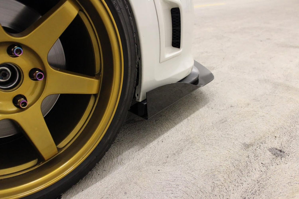 2008-2014 SUBARU WRX/STI  FRONT SPLITTER V2 - AeroflowDynamics