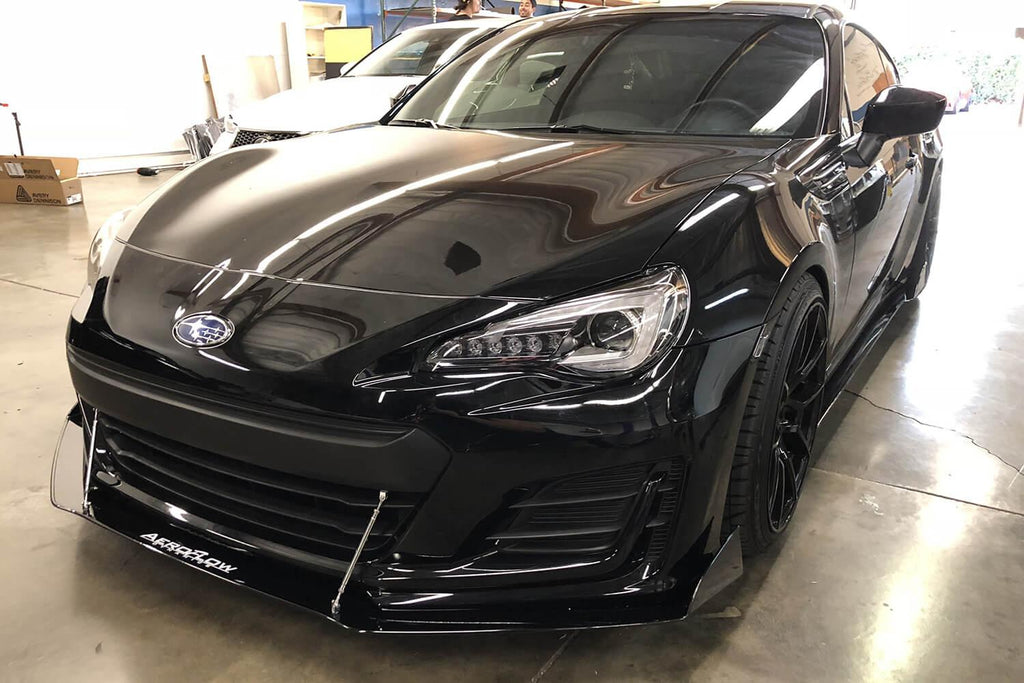 2013 - 2019 Subaru Brz Front Splitter V2 - Aeroflowdynamics