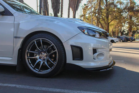 2008-2014 SUBARU WRX/STI  FRONT SPLITTER V2 - AeroflowDynamics