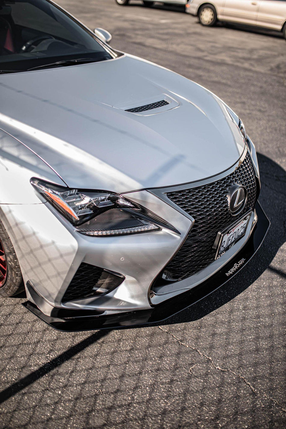 2015-2019 Lexus RCF Front Splitter V1 - Aeroflowdynamics