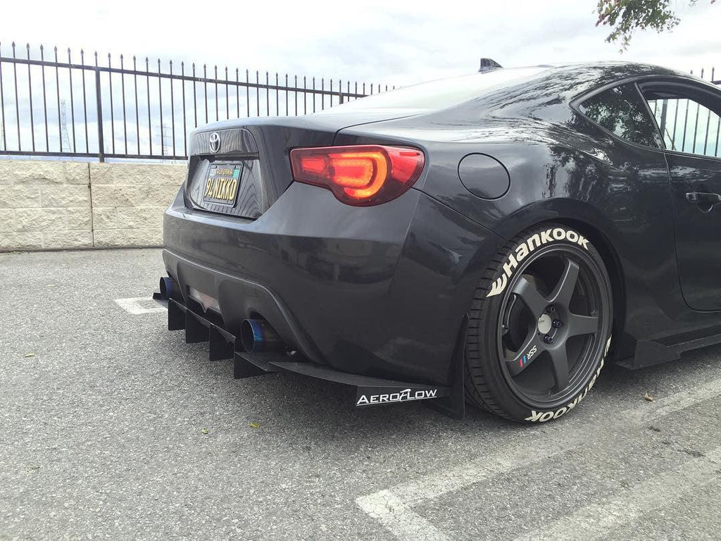 Subaru BRZ Rear Diffuser | Scion FRS Rear Diffuser – AeroflowDynamics